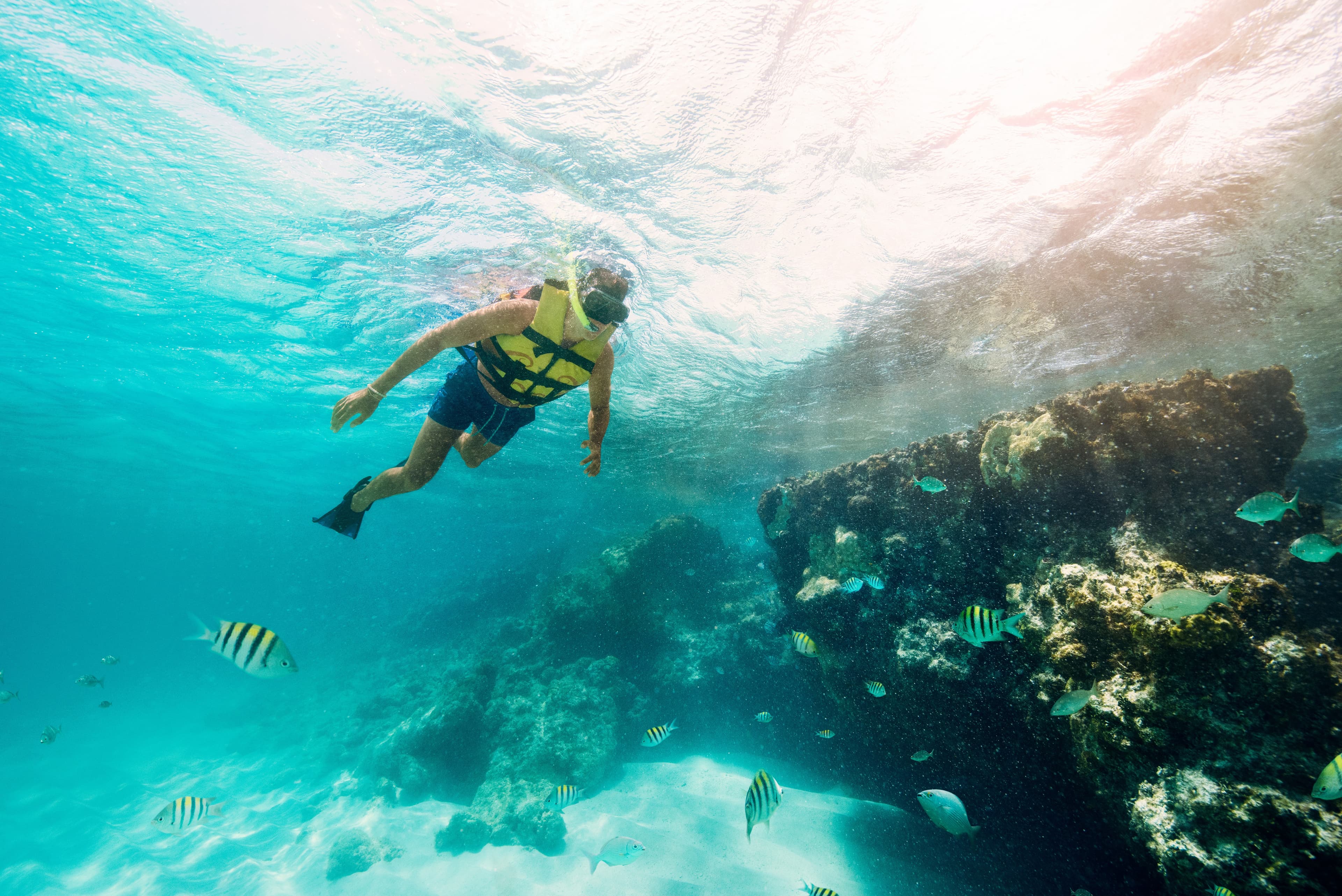 Parque Garrafon en Isla Mujeres desde Cancun — 5