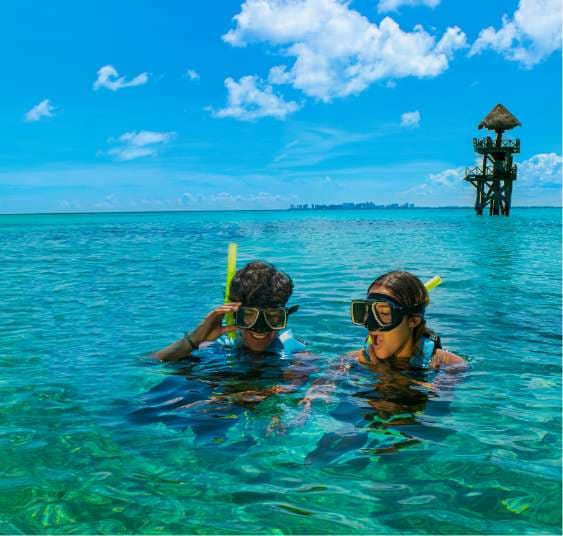 Parque Garrafón, Isla Mujeres