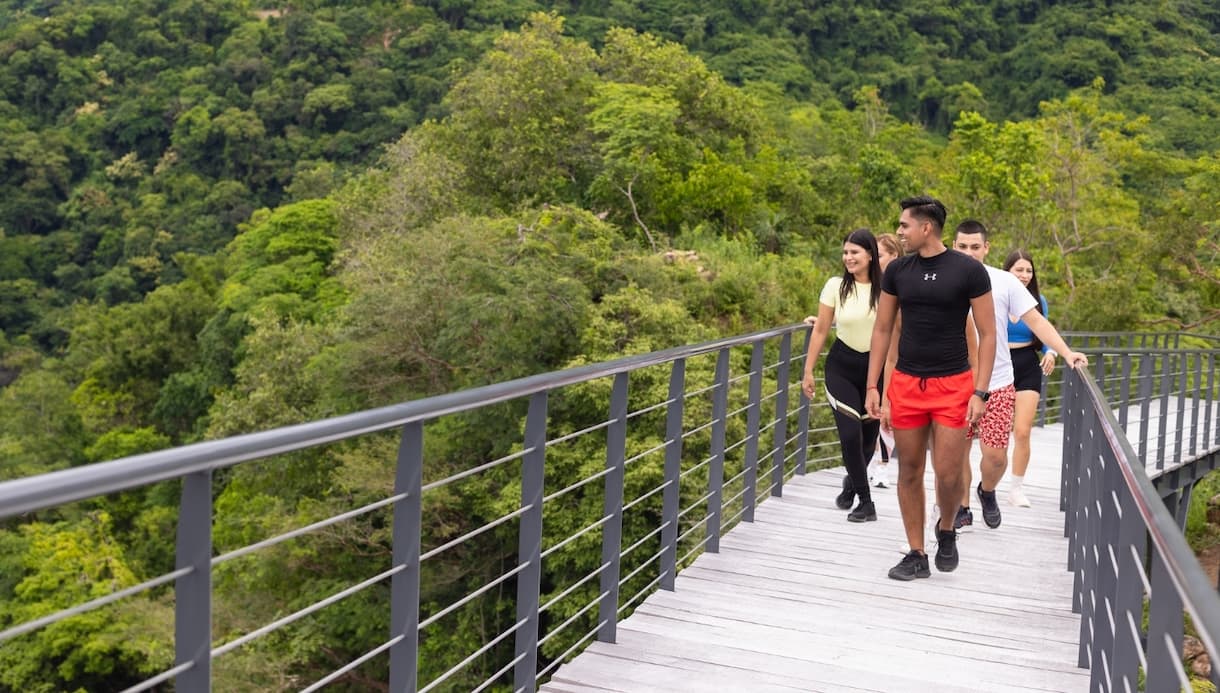 River Park Puerto Vallarta: mirador de cristal y puente colgante — 4