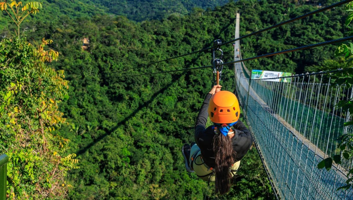 River Park: RZR o ATV, Jorullo Bridge y tirolesas — 2
