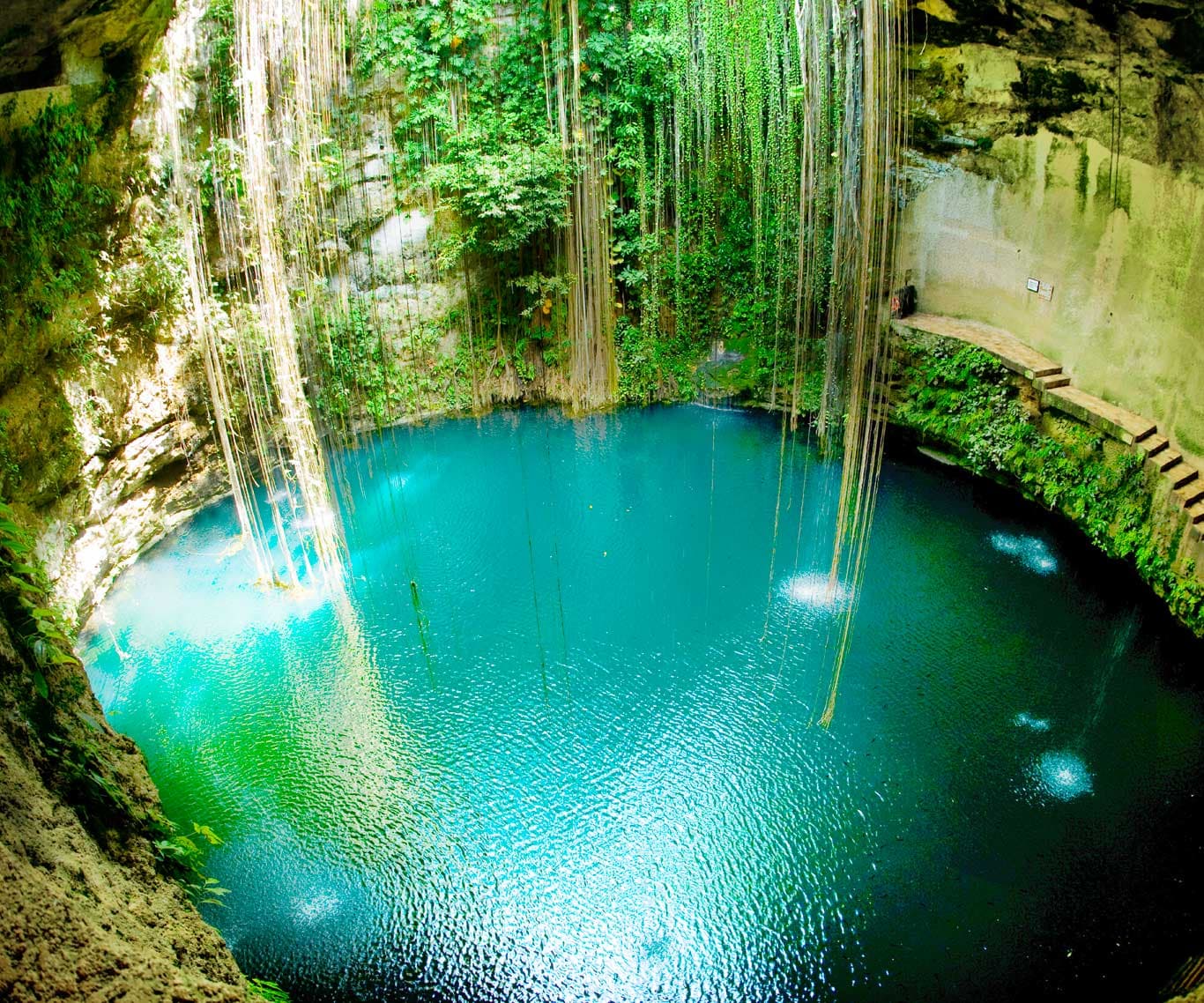 Tour a Chichén Itzá, cenote y Valladolid