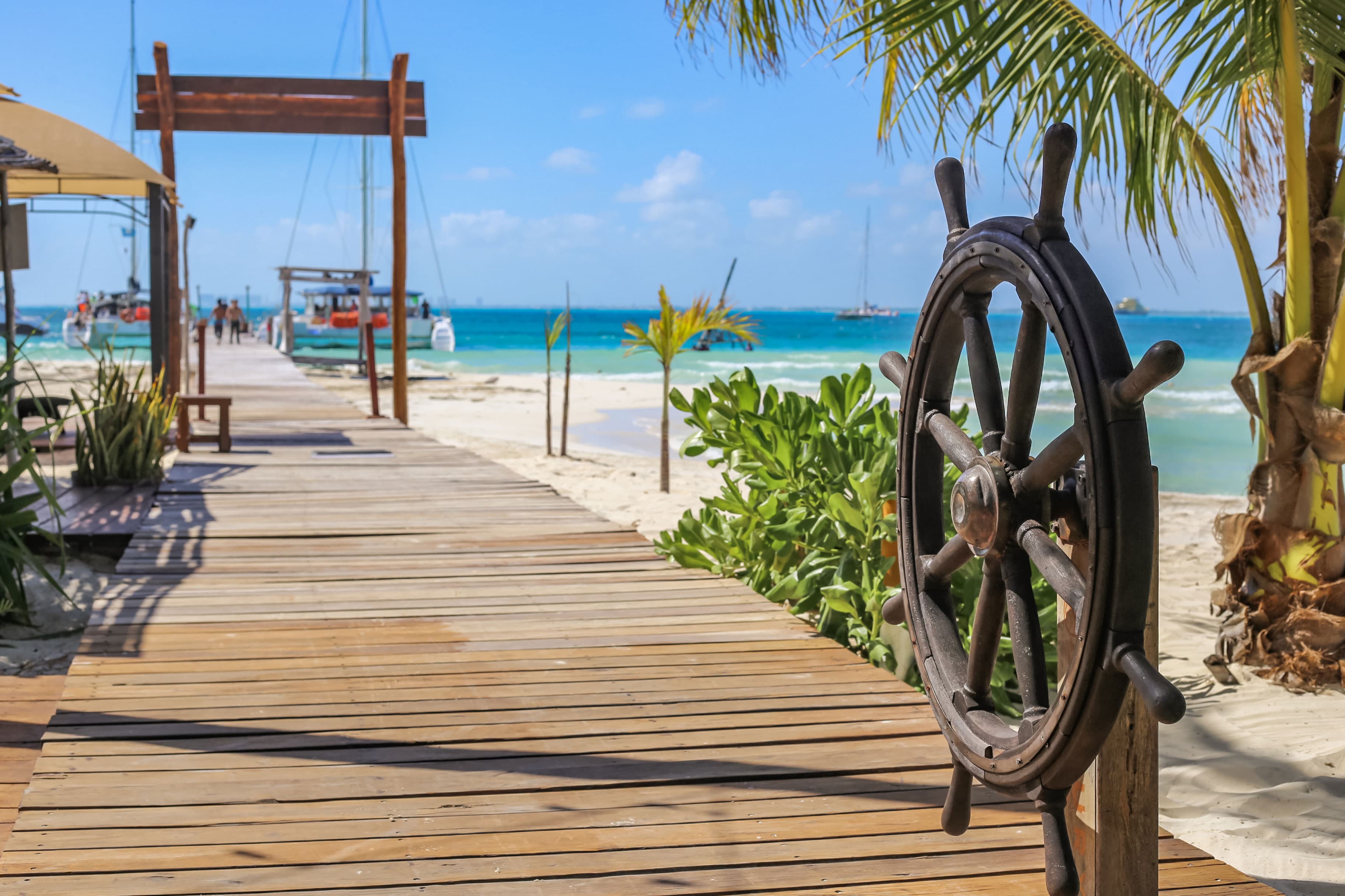 Fiesta en catamarán a Isla Mujeres — 4