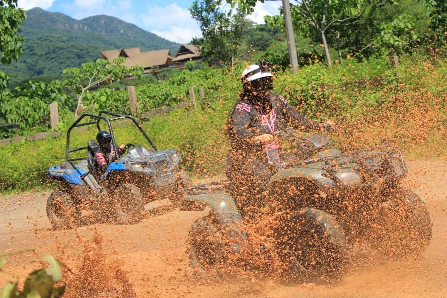 Tour Privado en Cuatrimoto a las Aguas Termales, Puerto Vallarta